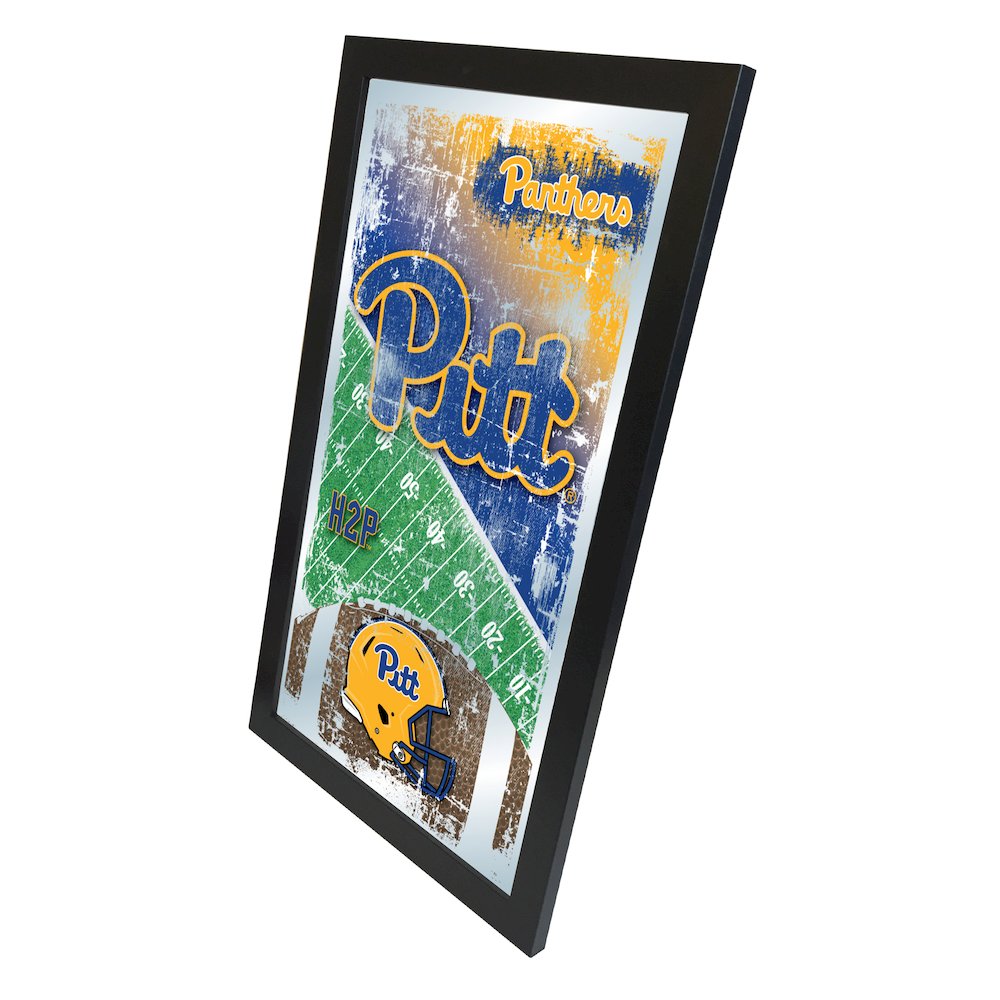 Pitt 15" x 26" Football Mirror. Picture 2