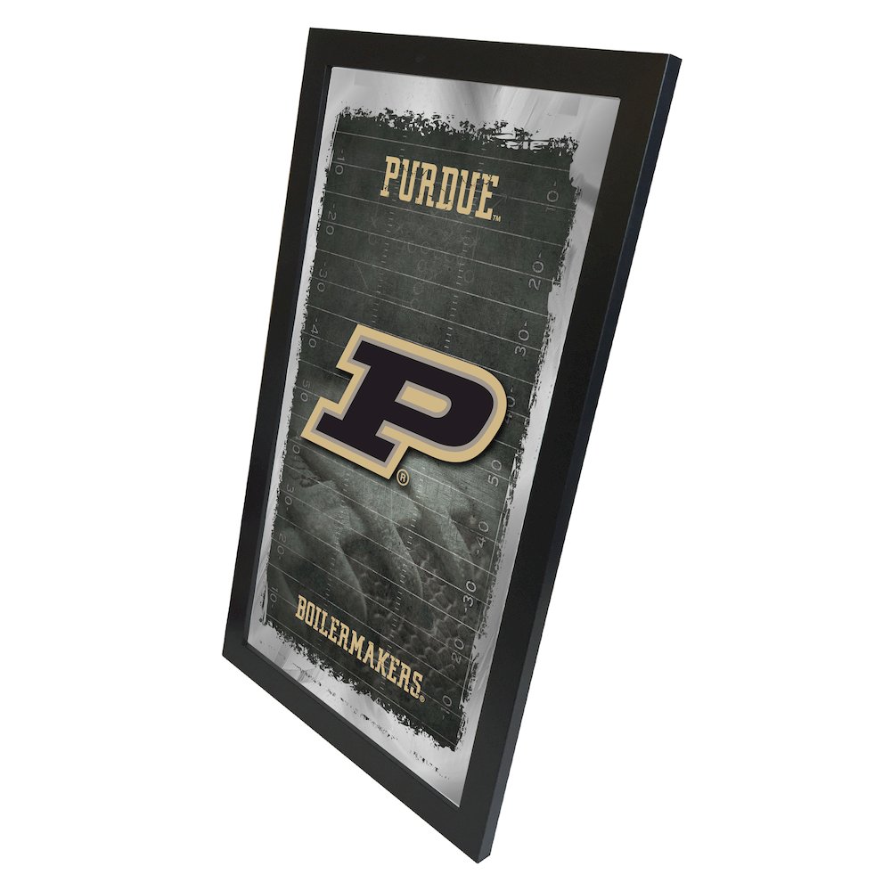 Purdue 15" x 26" Football Mirror. Picture 2
