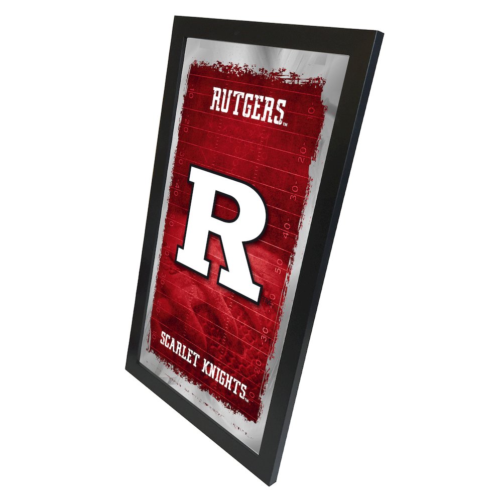 Rutgers 15" x 26" Football Mirror. Picture 2