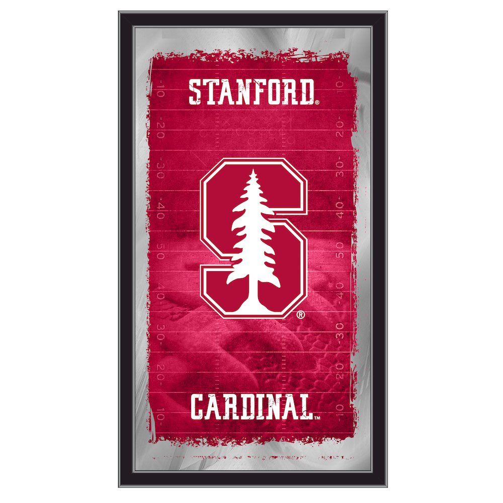 Stanford 15" x 26" Football Mirror. Picture 1