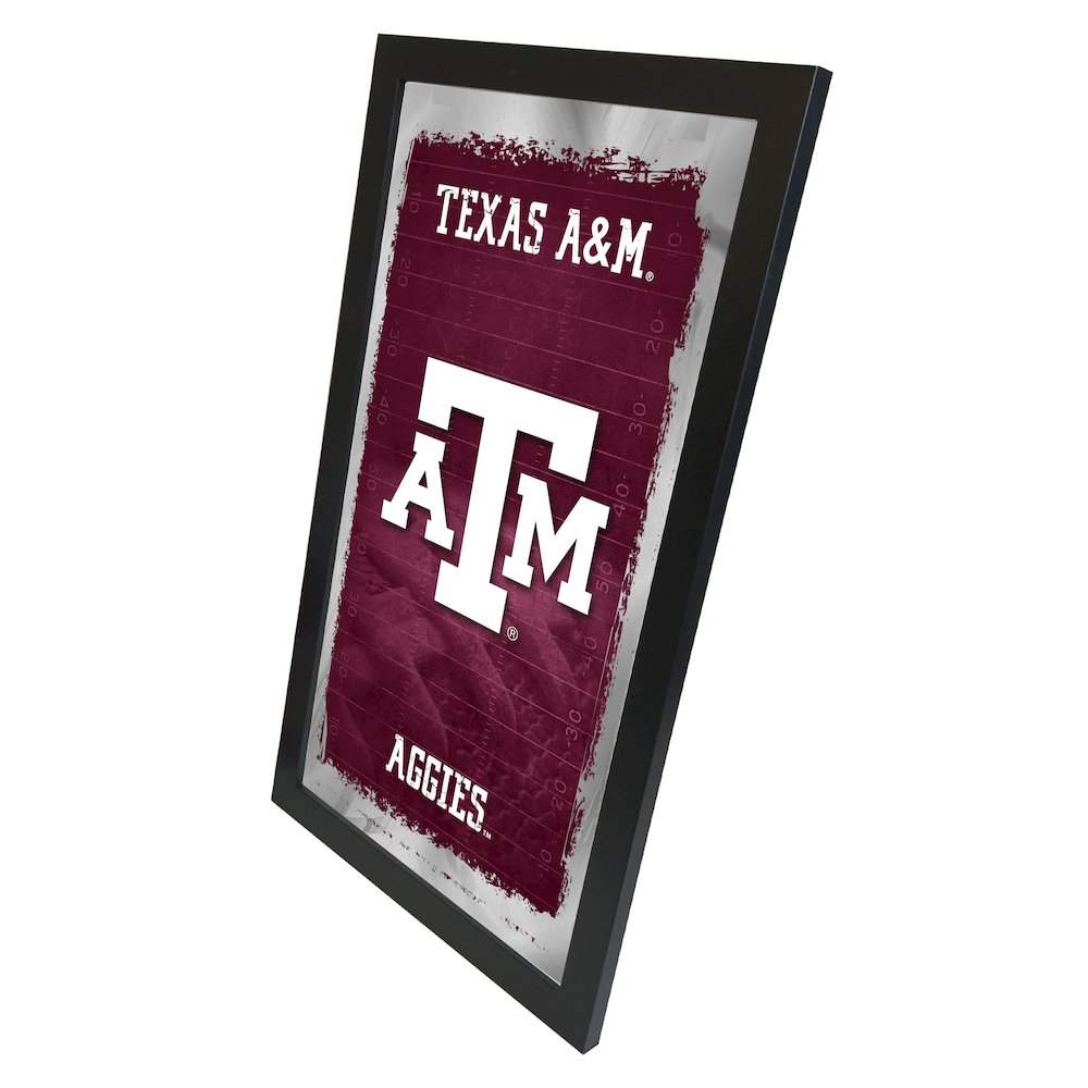 Texas A&M 15" x 26" Football Mirror. Picture 2