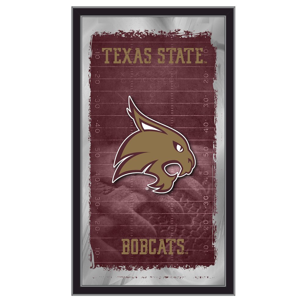 Texas State 15" x 26" Football Mirror. Picture 1