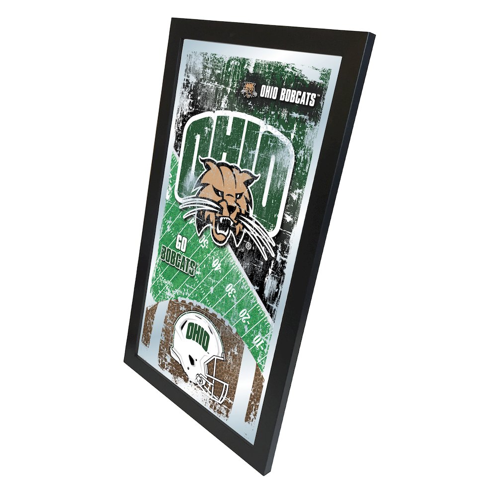Ohio University 15" x 26" Football Mirror. Picture 2