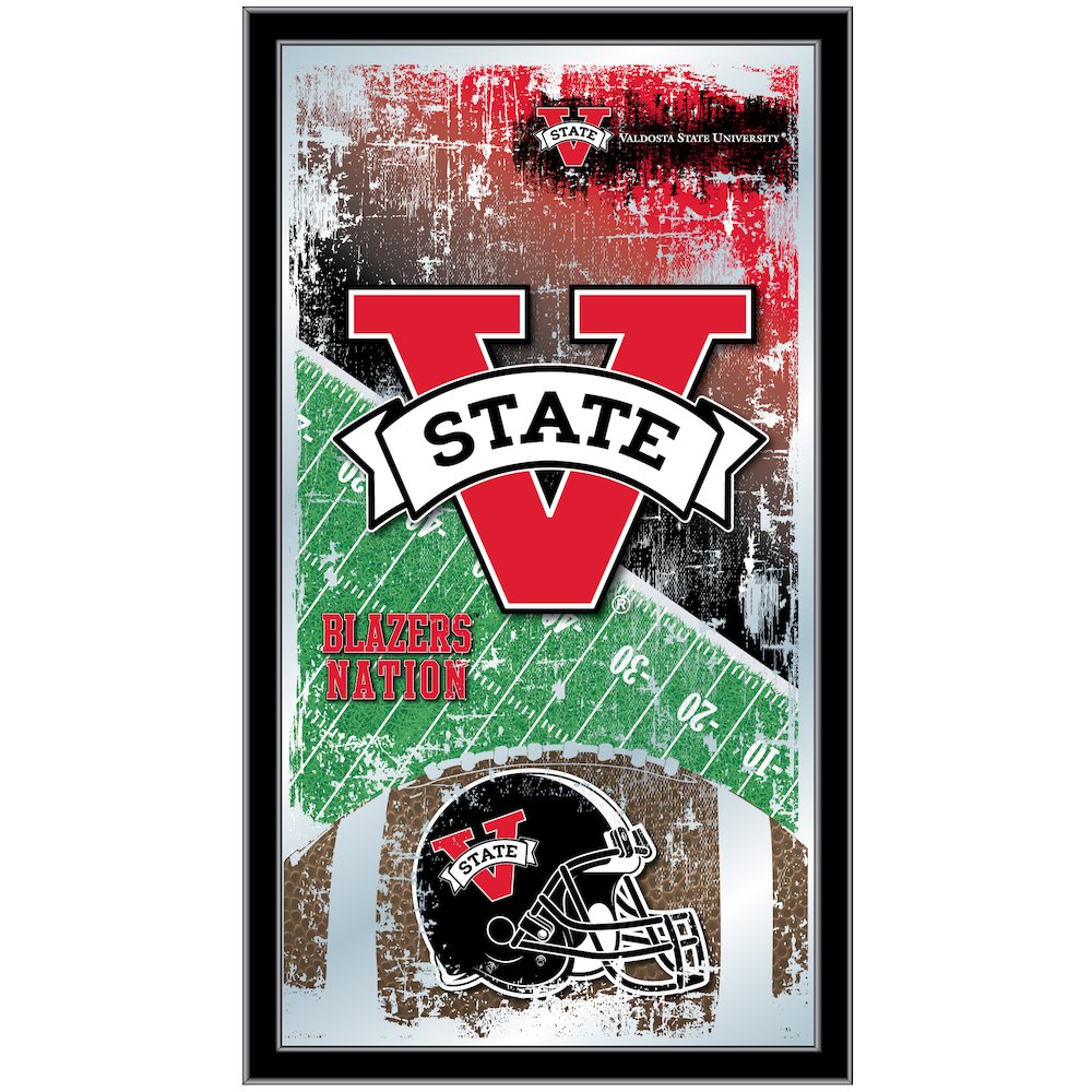 Valdosta State University 15" x 26" Football Mirror. Picture 1