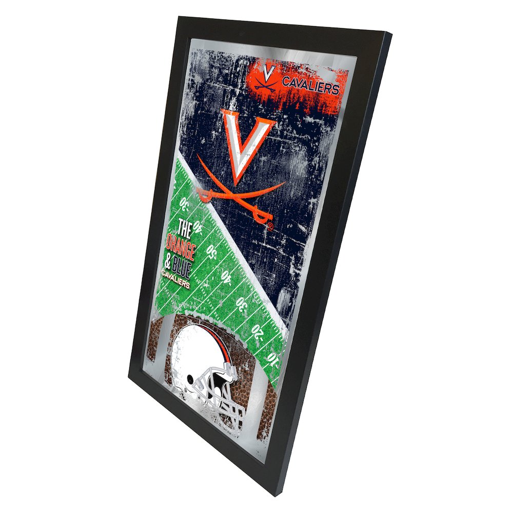 Virginia 15" x 26" Football Mirror. Picture 2