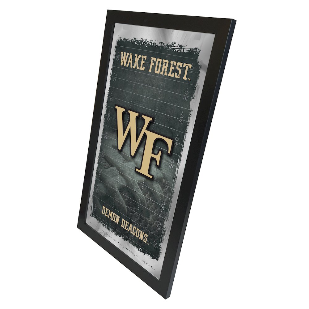 Wake Forest 15" x 26" Football Mirror. Picture 2