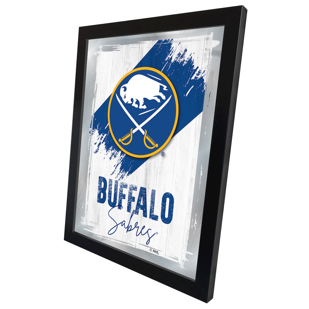 Buffalo Sabres 17"x22" Logo Wall Mirror. Picture 2