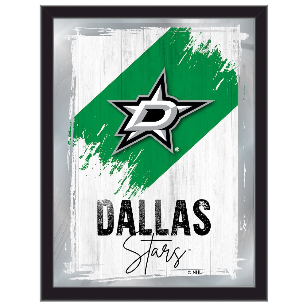 Dallas Stars 17"x22" Logo Wall Mirror. Picture 1