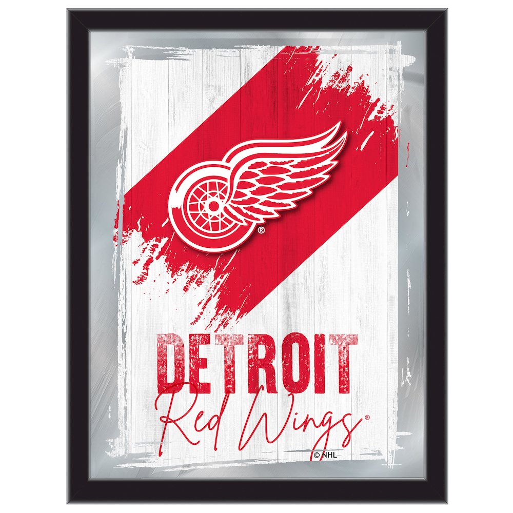 Detroit Red Wings 17"x22" Logo Wall Mirror. Picture 1