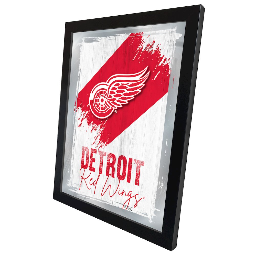 Detroit Red Wings 17"x22" Logo Wall Mirror. Picture 2