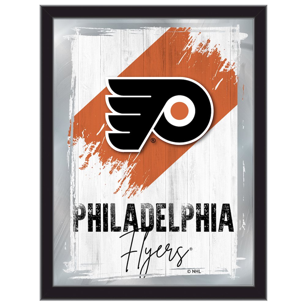 Philadelphia Flyers 17"x22" Logo Wall Mirror. Picture 1