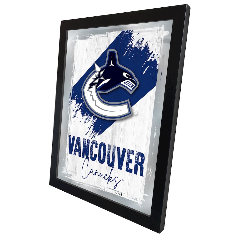 Vancouver Canucks 17"x22" Logo Wall Mirror. Picture 2