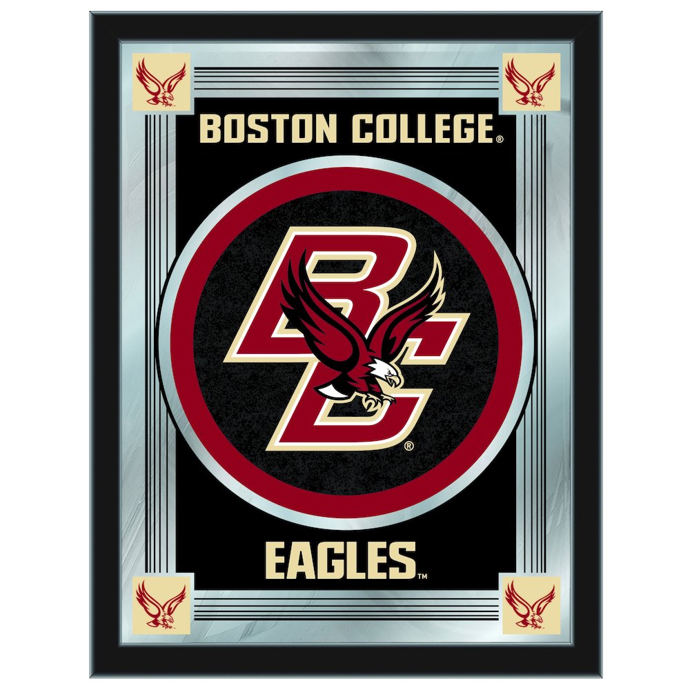 Boston College 17" x 22" Logo Mirror. Picture 1