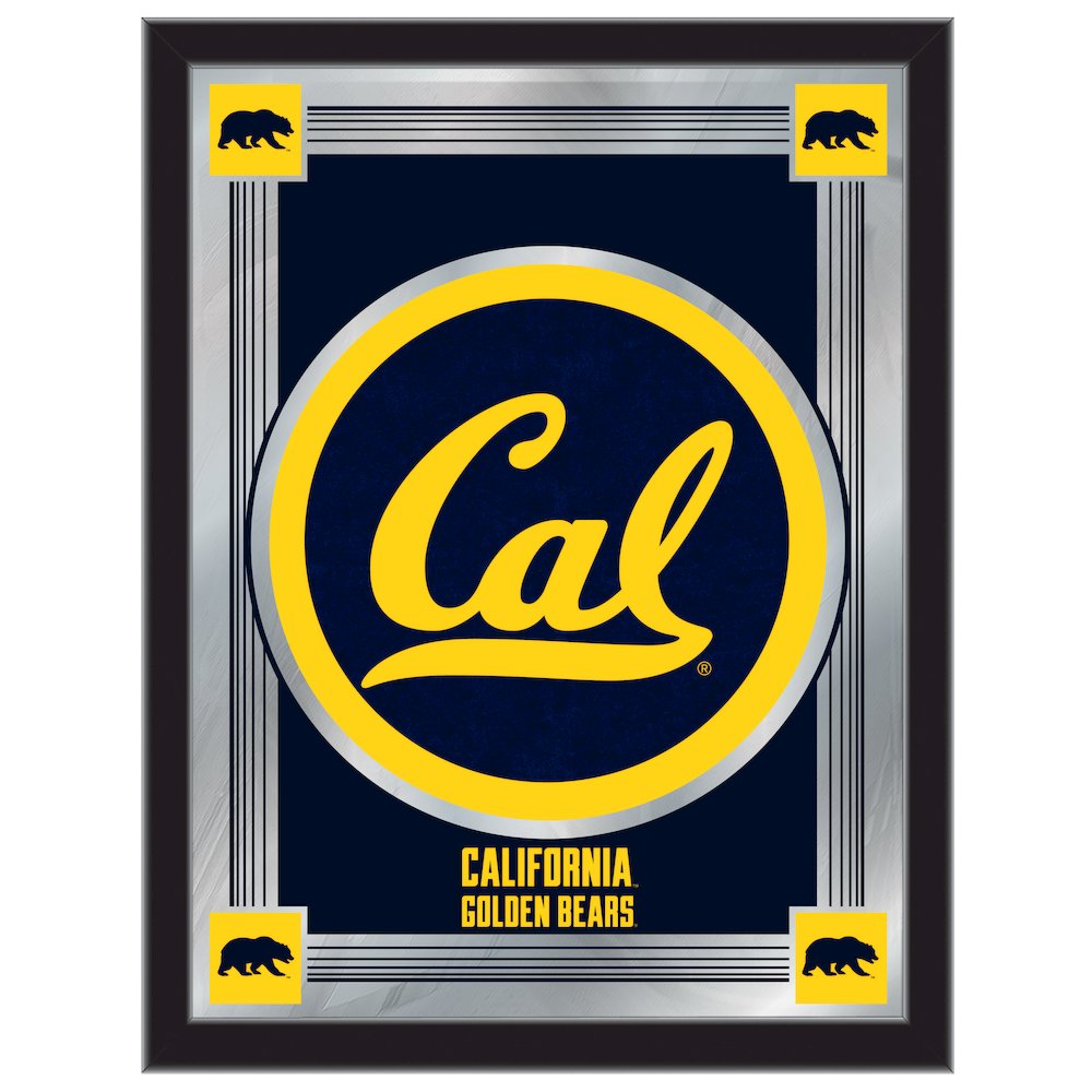 University of California University 17" x 22" Logo Mirror. Picture 1