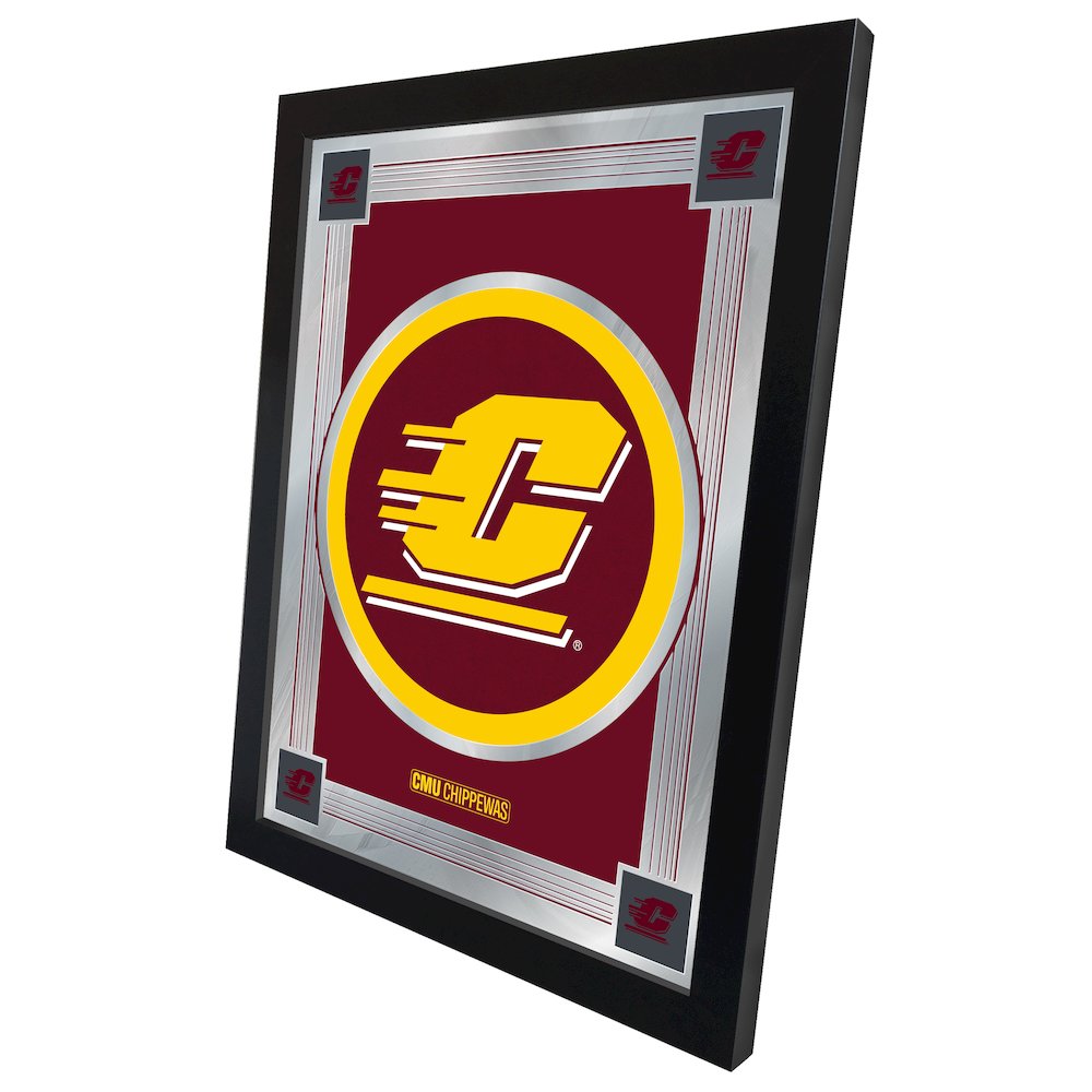 Central Michigan 17" x 22" Logo Mirror. Picture 2