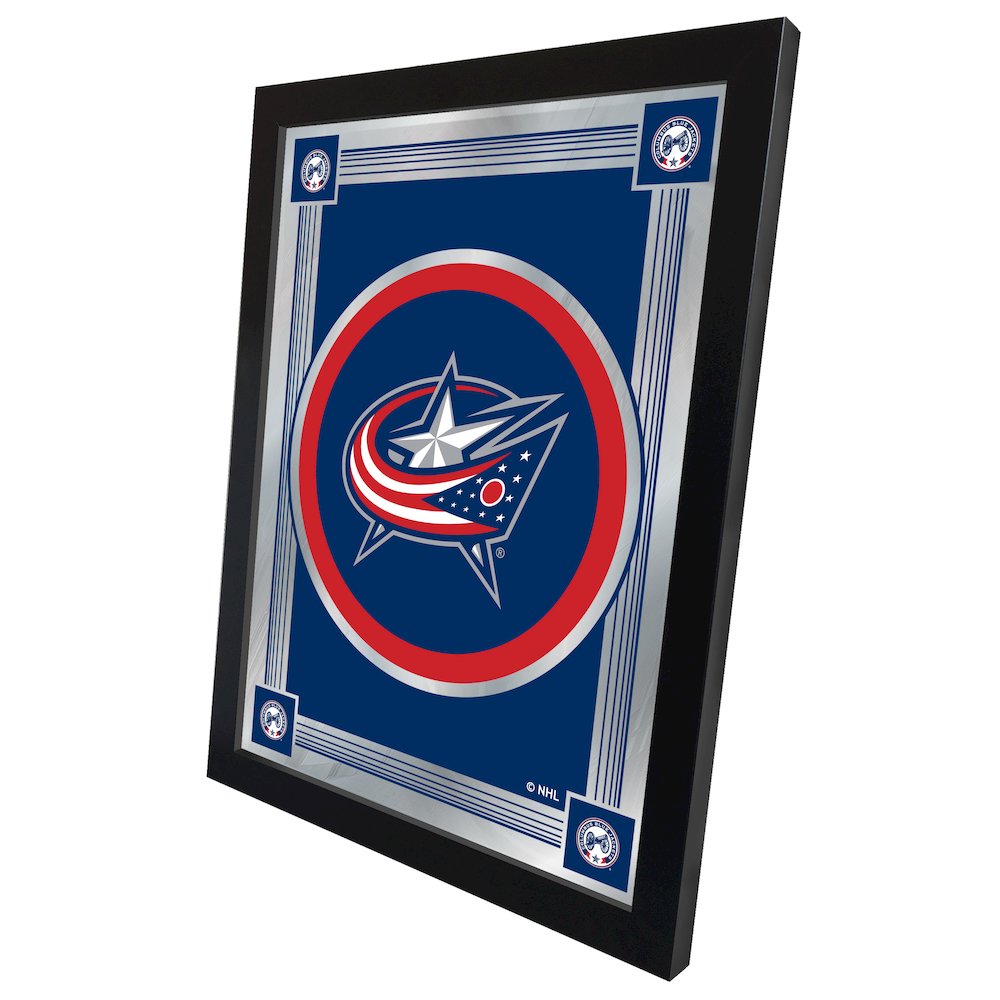 Columbus Blue Jackets 17" x 22" Logo Mirror. Picture 2