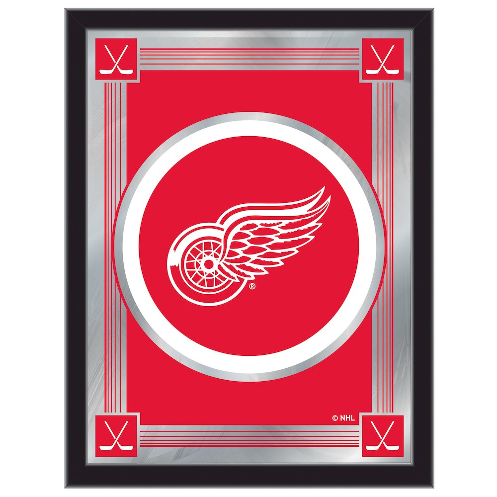 Detroit Red Wings 17" x 22" Logo Mirror. Picture 1