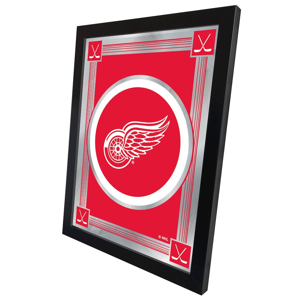 Detroit Red Wings 17" x 22" Logo Mirror. Picture 2