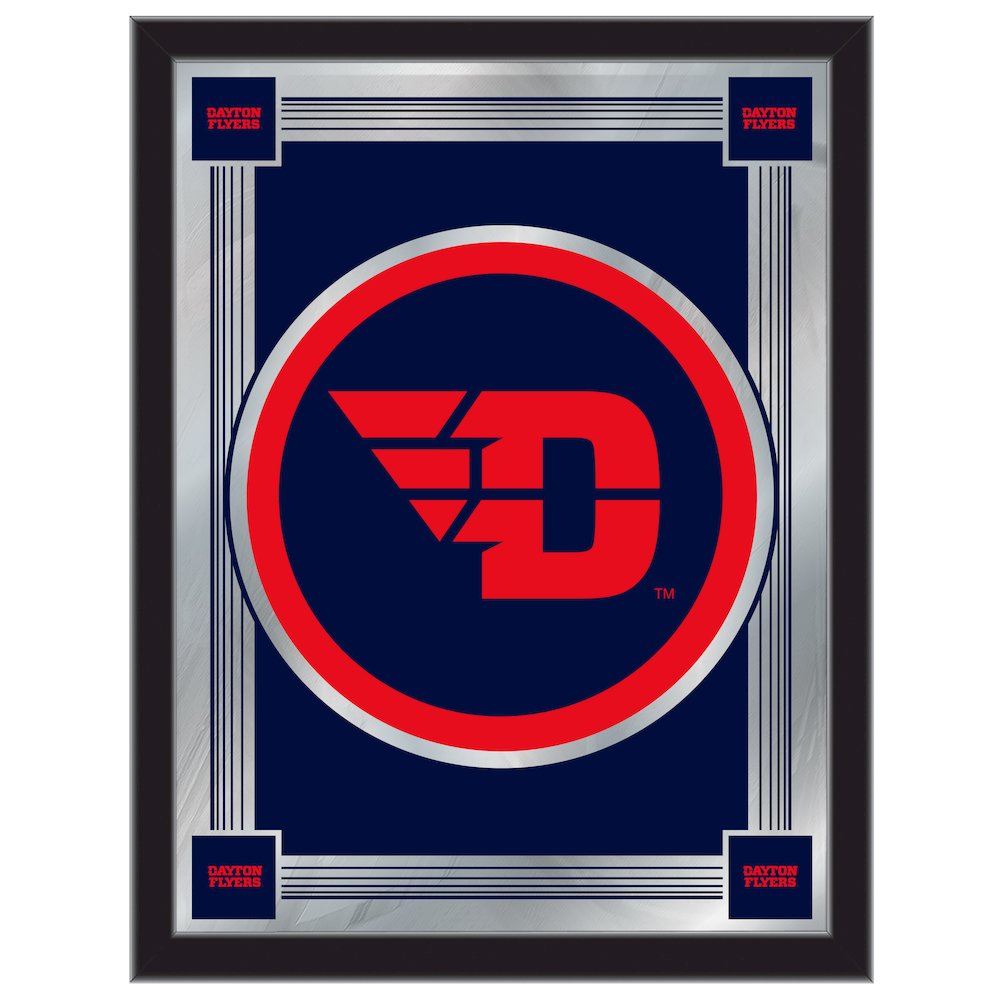 University of Dayton 17" x 22" Logo Mirror. Picture 1