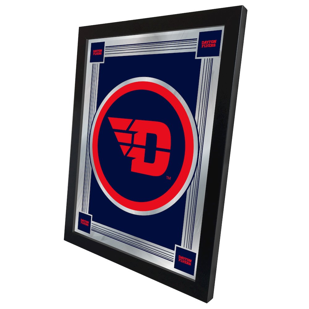 University of Dayton 17" x 22" Logo Mirror. Picture 2