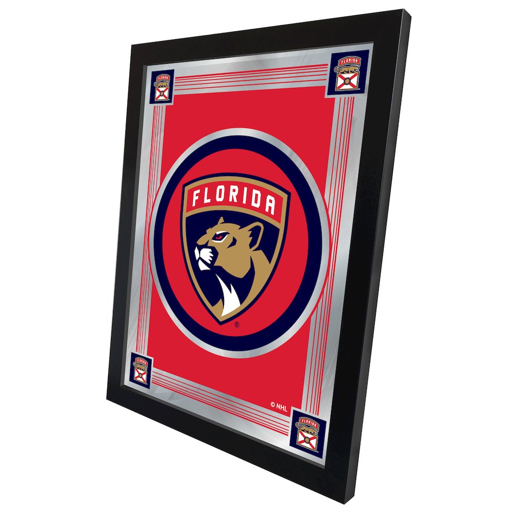 Florida Panthers 17" x 22" Logo Mirror. Picture 2