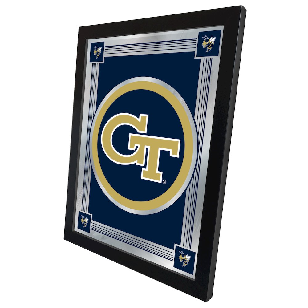 Georgia Tech 17" x 22" Logo Mirror. Picture 2
