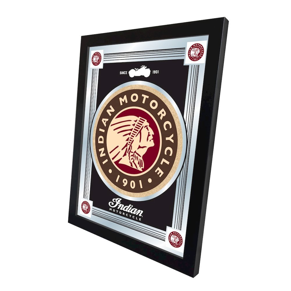 Indian Motorcycle 17" x 22" Logo Mirror. Picture 2