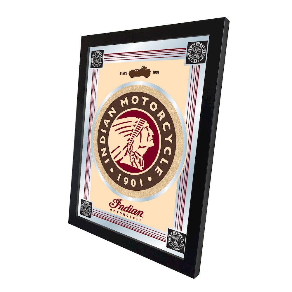 Indian Motorcycle 17" x 22" Logo Mirror. Picture 2