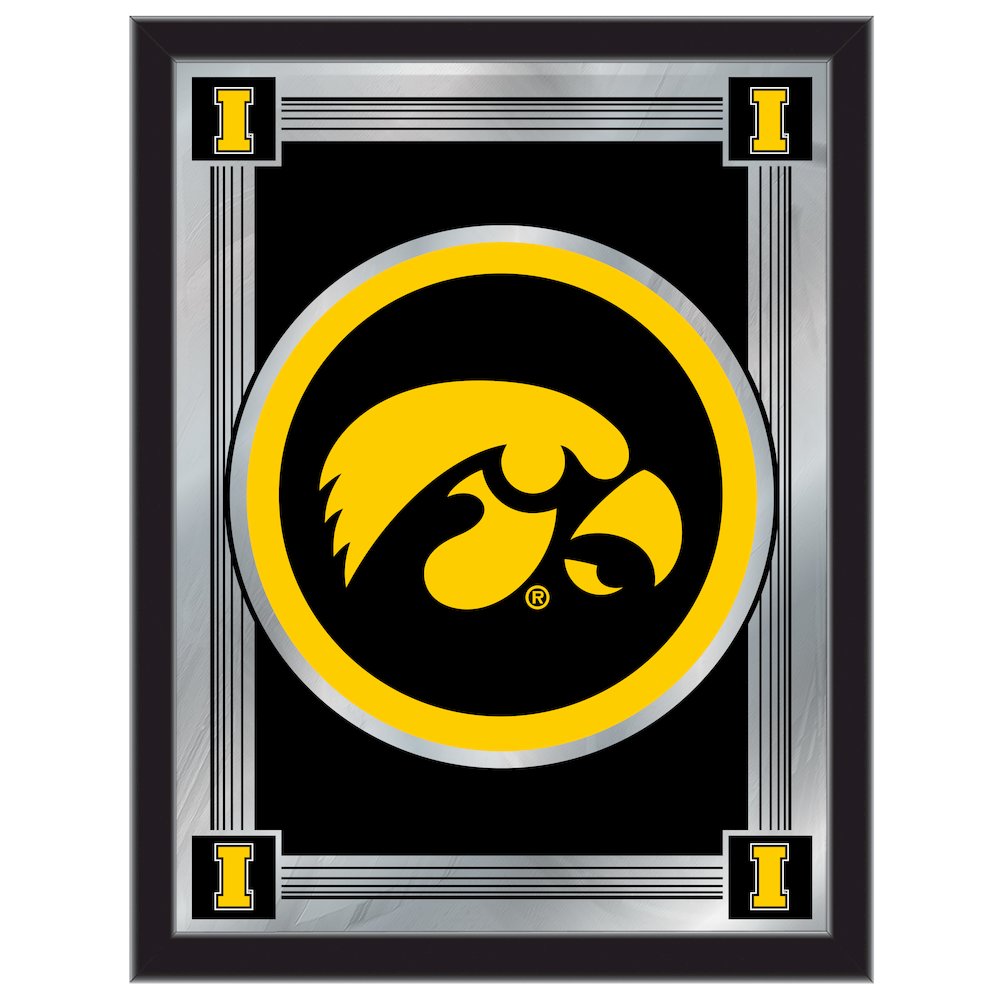 Iowa 17" x 22" Logo Mirror. Picture 1