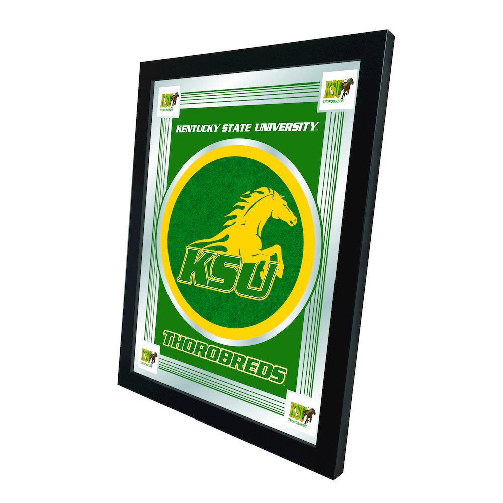 Kentucky State University 17" x 22" Logo Mirror. Picture 2