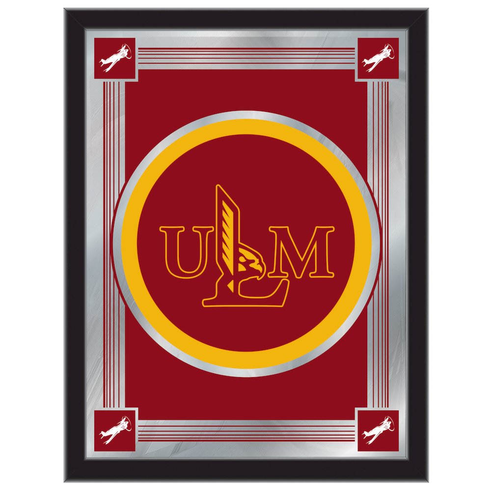 Louisiana-Monroe 17" x 22" Logo Mirror. Picture 1