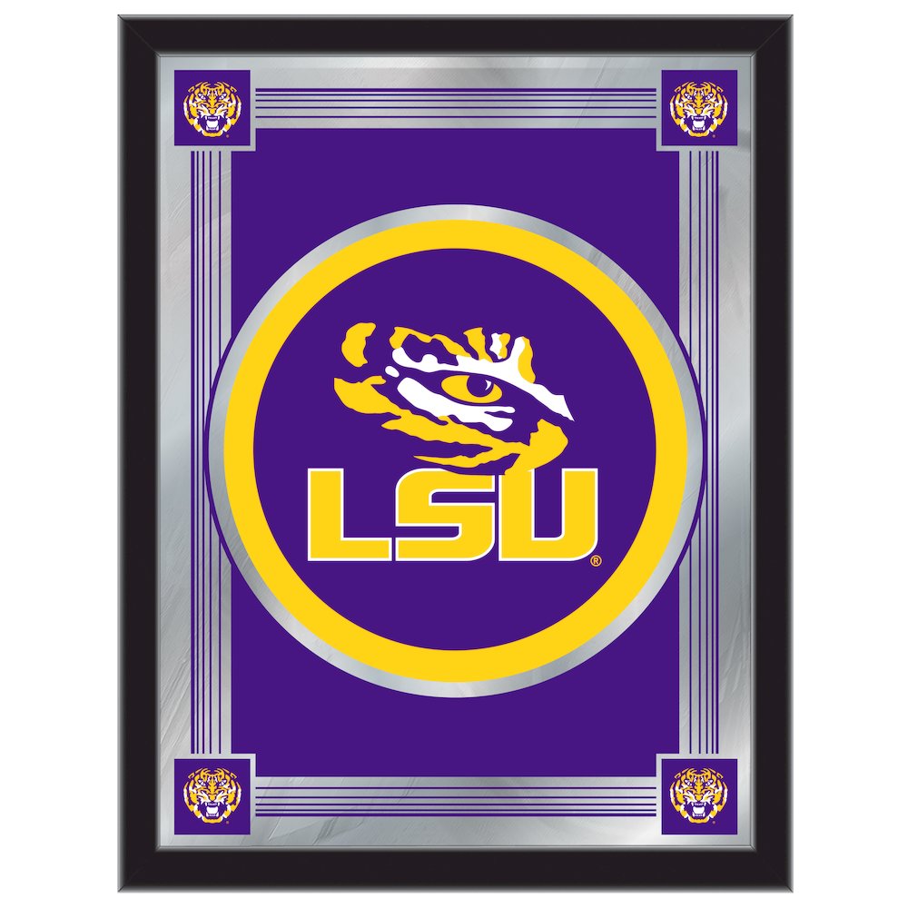 Louisiana State 17" x 22" Logo Mirror. Picture 1