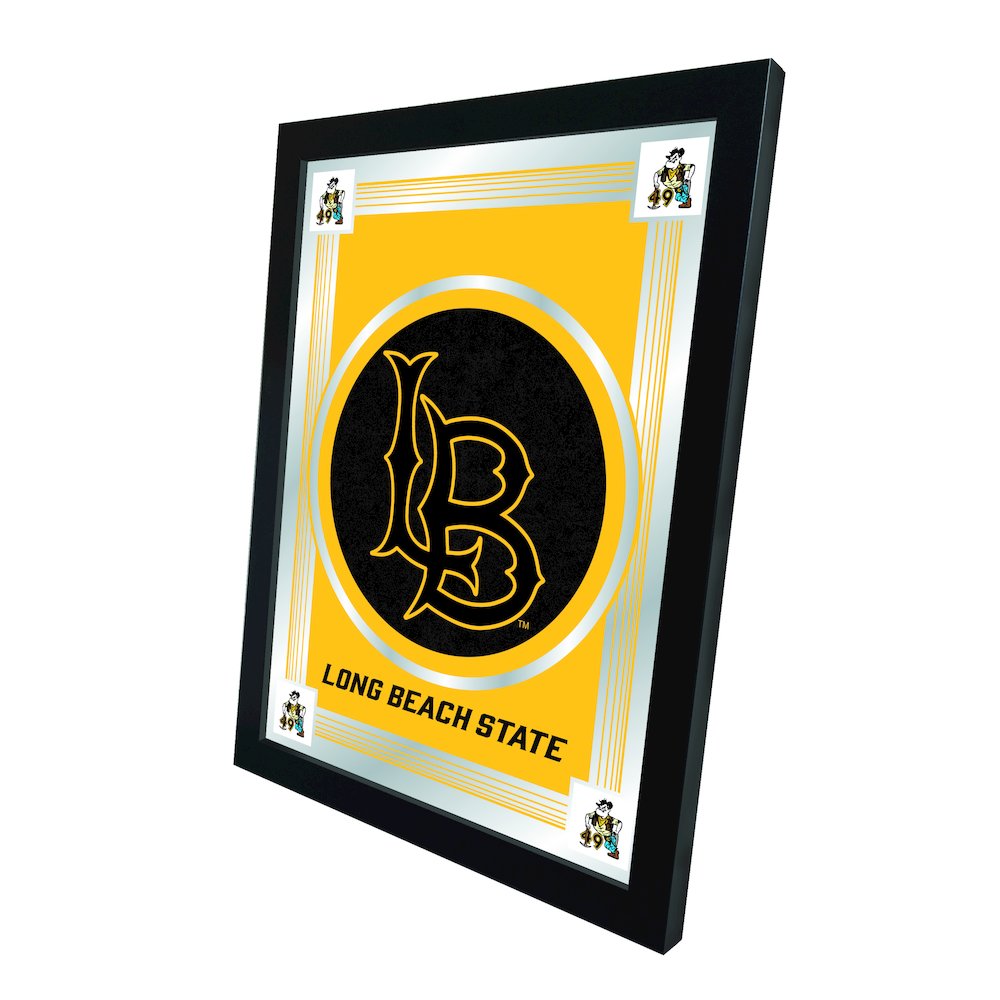 Long Beach State University 17" x 22" Logo Mirror. Picture 2
