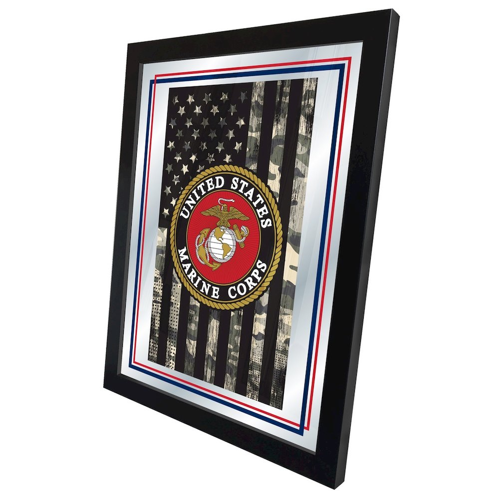 U.S. Marines 17" x 22" Logo Mirror. Picture 2