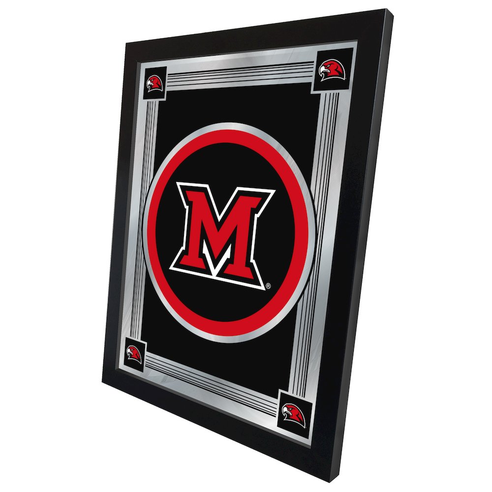 Miami (OH) 17" x 22" Logo Mirror. Picture 2