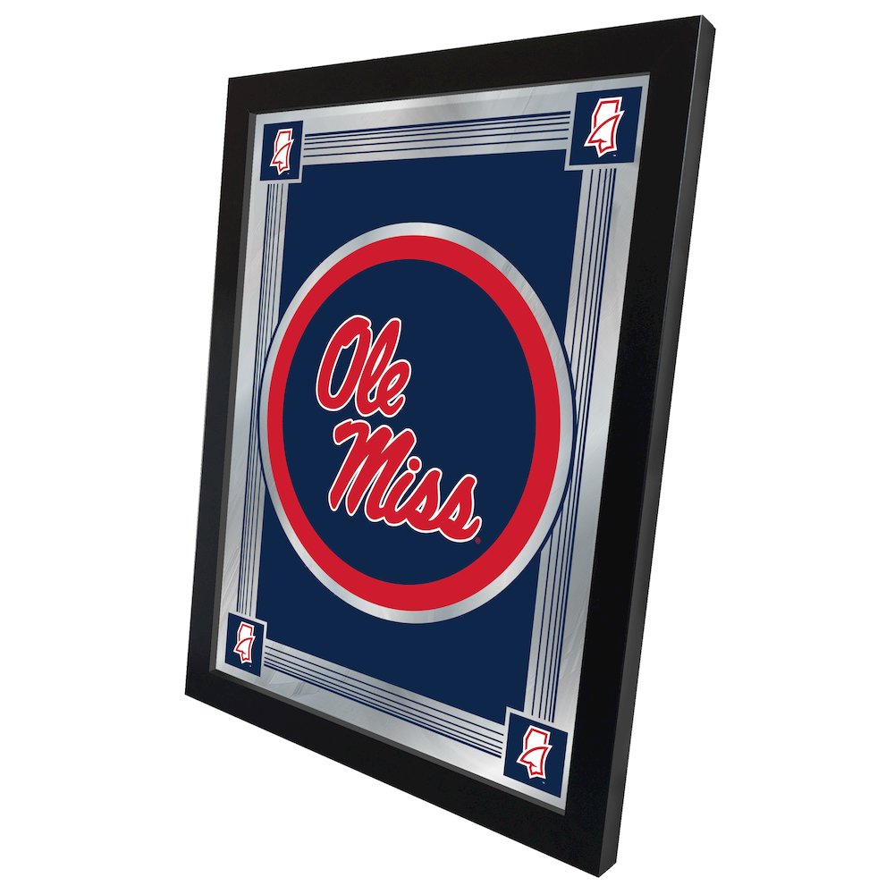 Ole' Miss 17" x 22" Logo Mirror. Picture 2