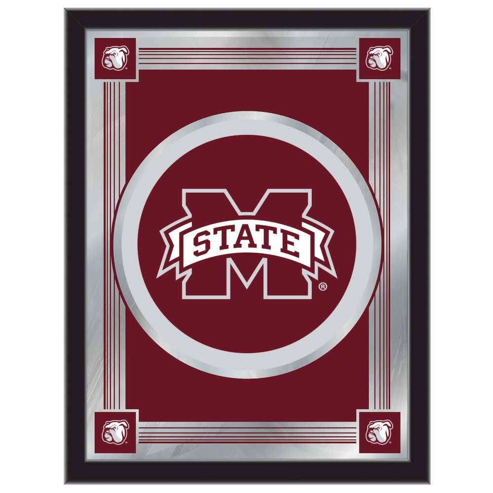 Mississippi State 17" x 22" Logo Mirror. Picture 1