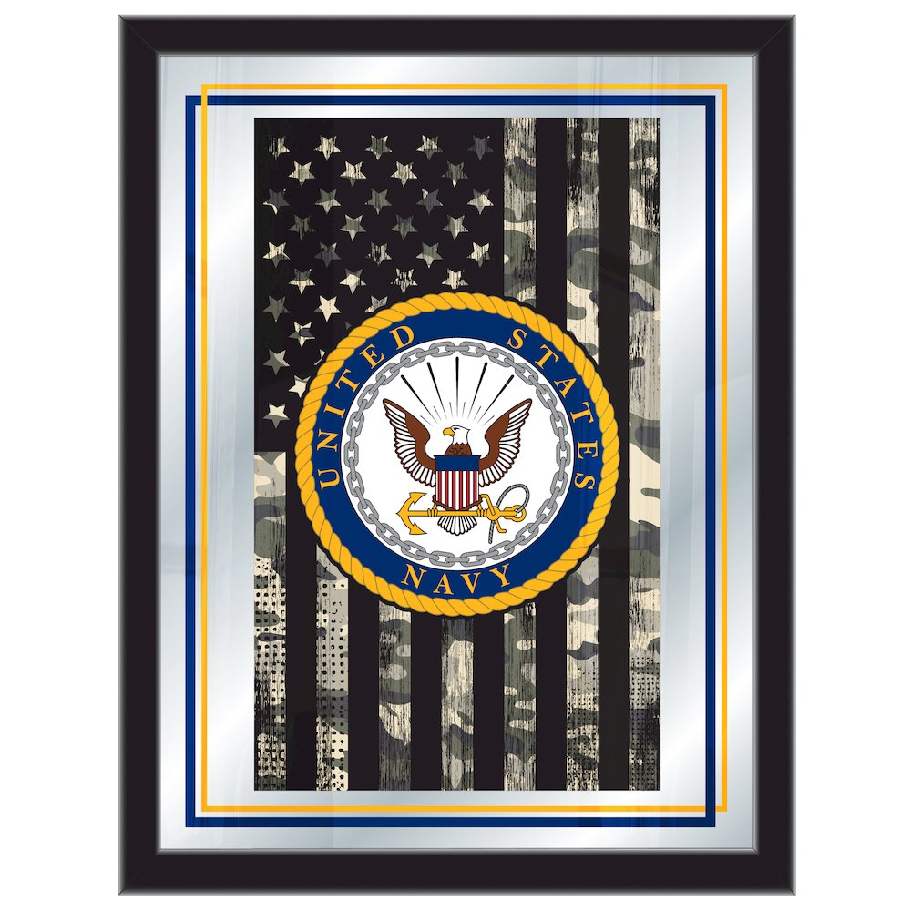 U.S. Navy 17" x 22" Logo Mirror. Picture 1