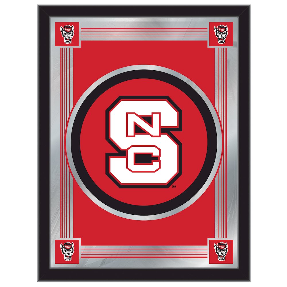 North Carolina State 17" x 22" Logo Mirror. Picture 1