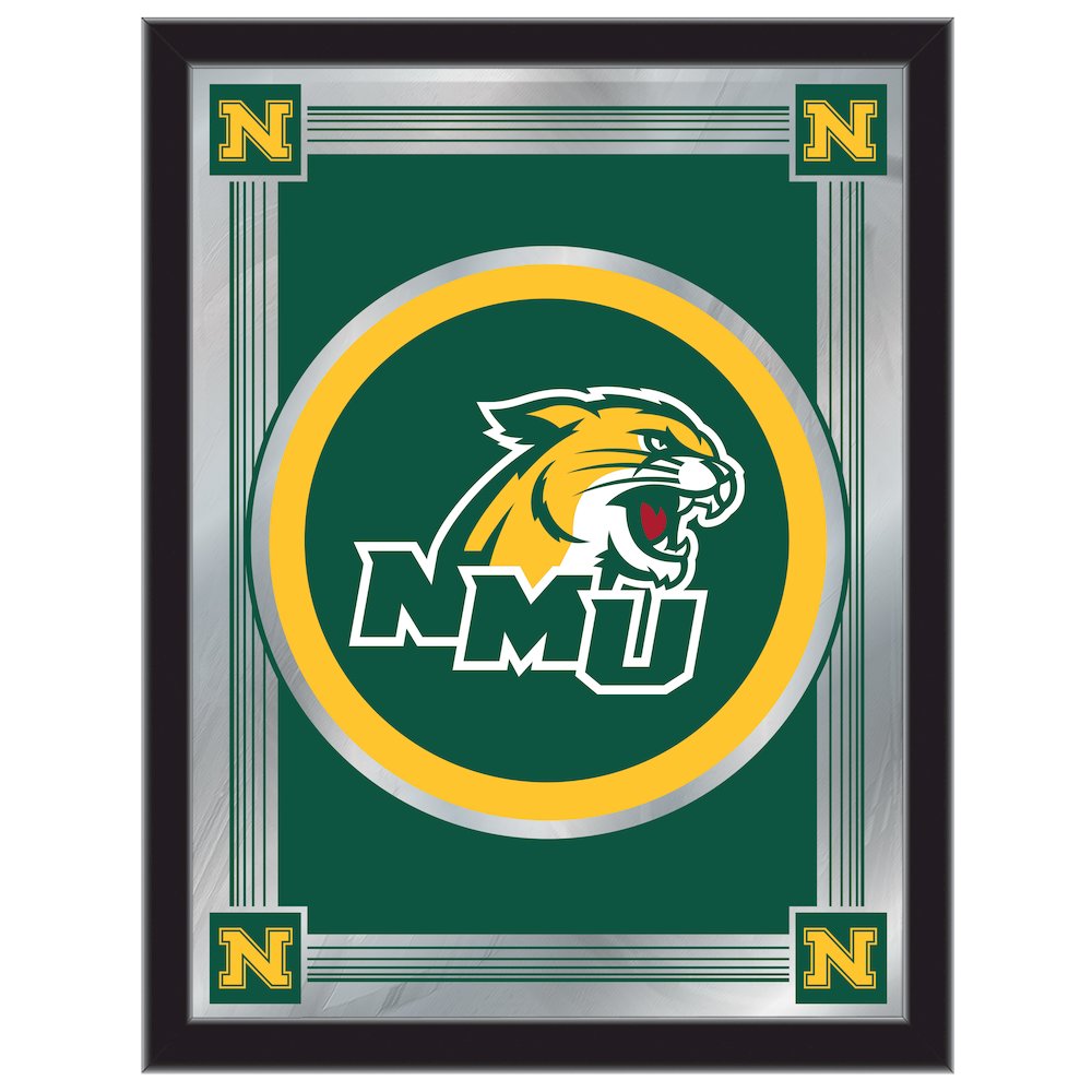 Northern Michigan 17" x 22" Logo Mirror. Picture 1