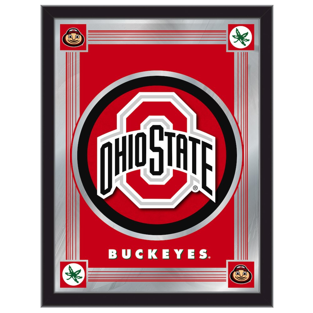 Ohio State 17" x 22" Logo Mirror. Picture 1