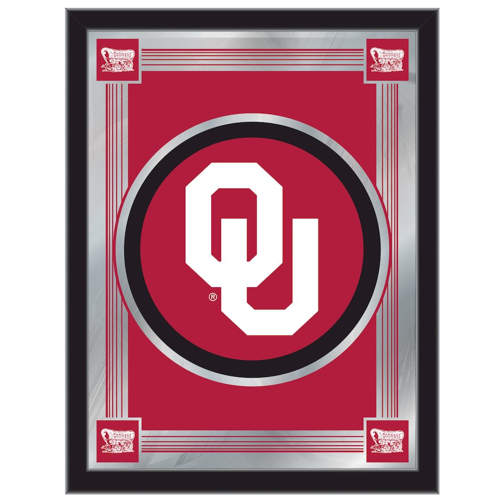 Oklahoma 17" x 22" Logo Mirror. Picture 1