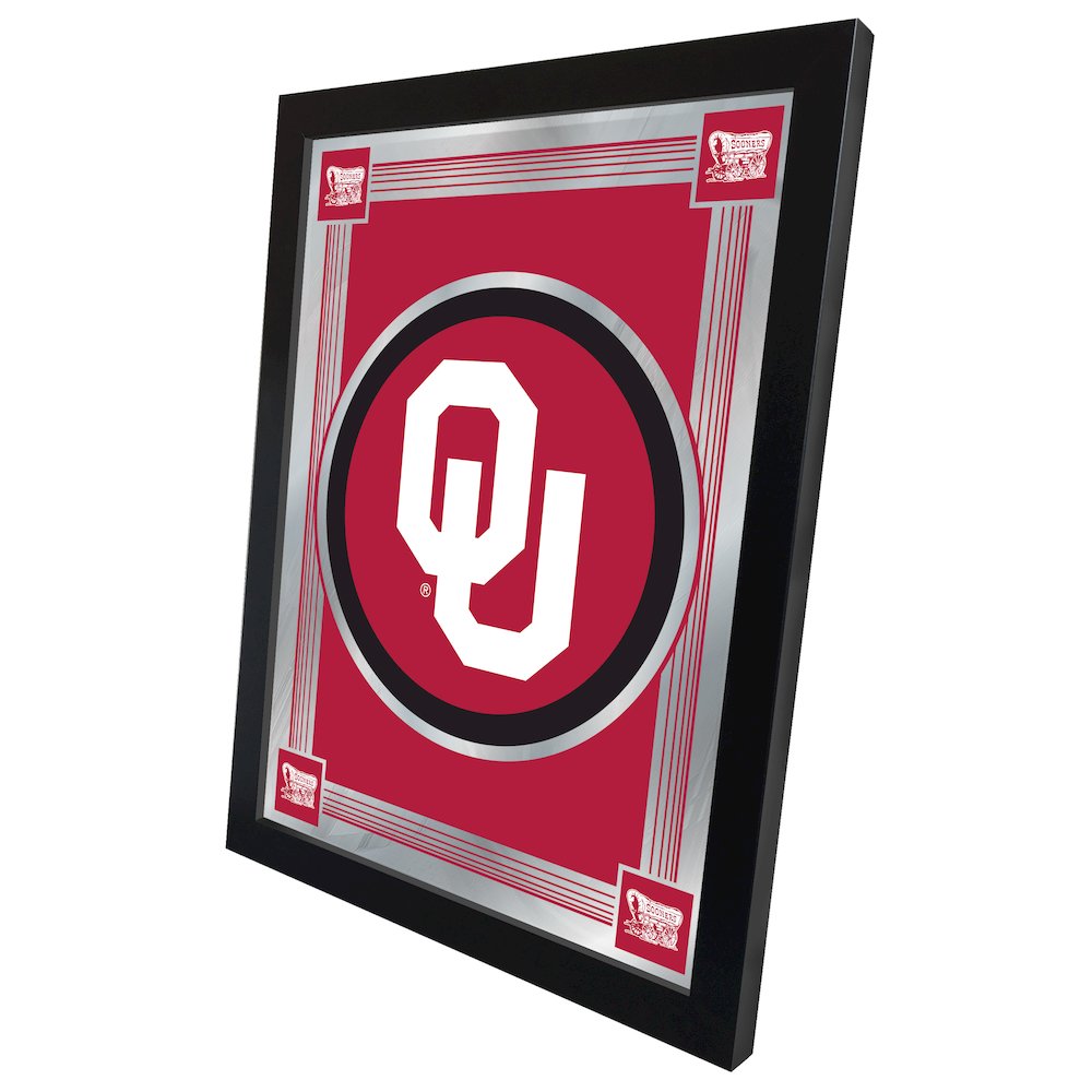Oklahoma 17" x 22" Logo Mirror. Picture 2