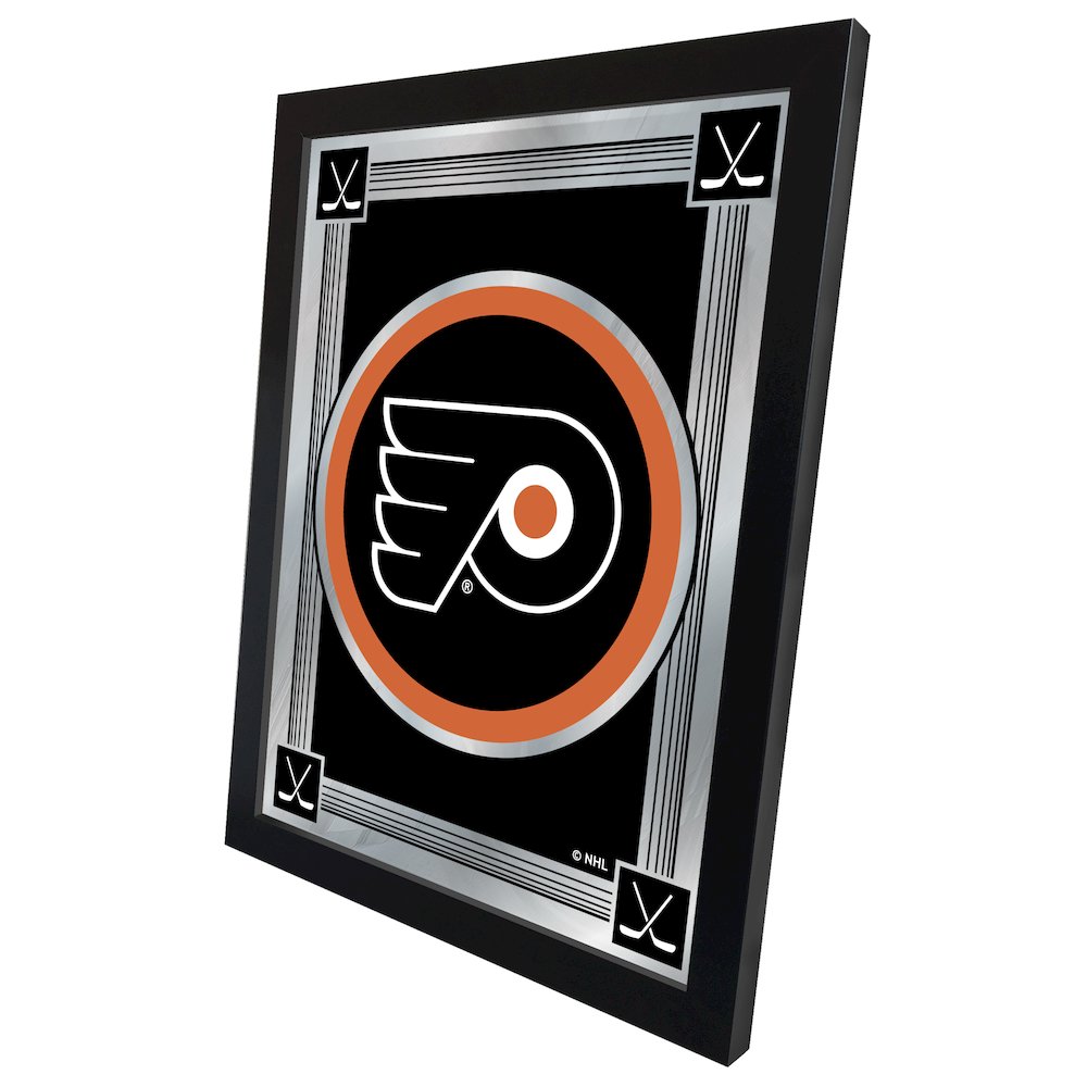 Philadelphia Flyers 17" x 22" Logo Mirror. Picture 2