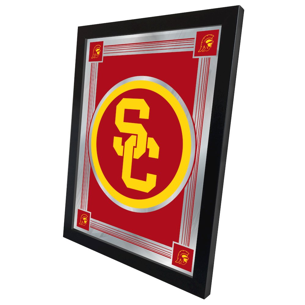 USC Trojans 17" x 22" Logo Mirror. Picture 2