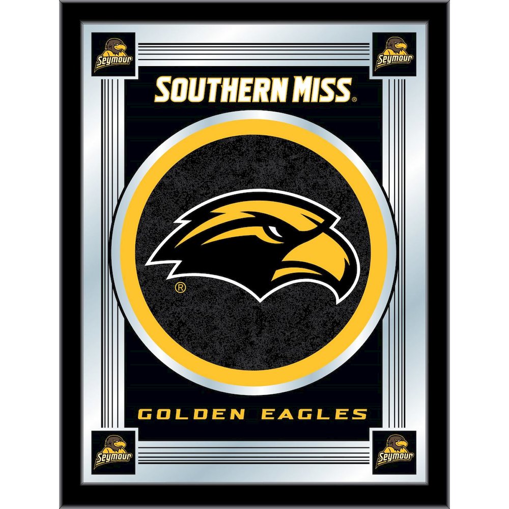 Southern Miss 17" x 22" Logo Mirror. Picture 1