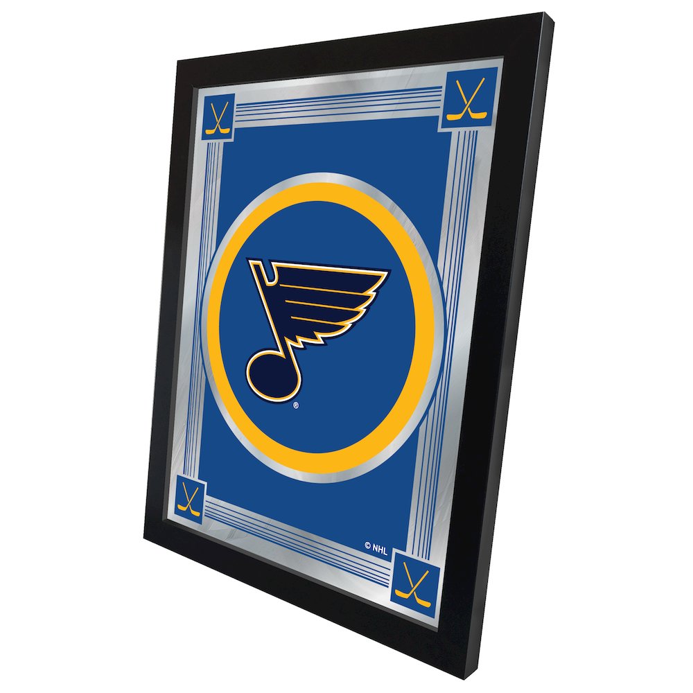 St Louis Blues 17" x 22" Logo Mirror. Picture 2
