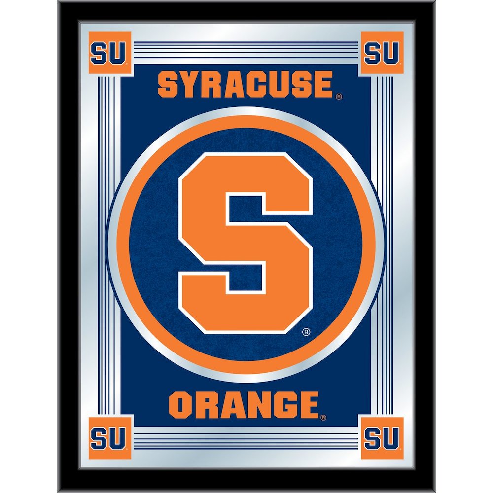 Syracuse 17" x 22" Logo Mirror. Picture 1