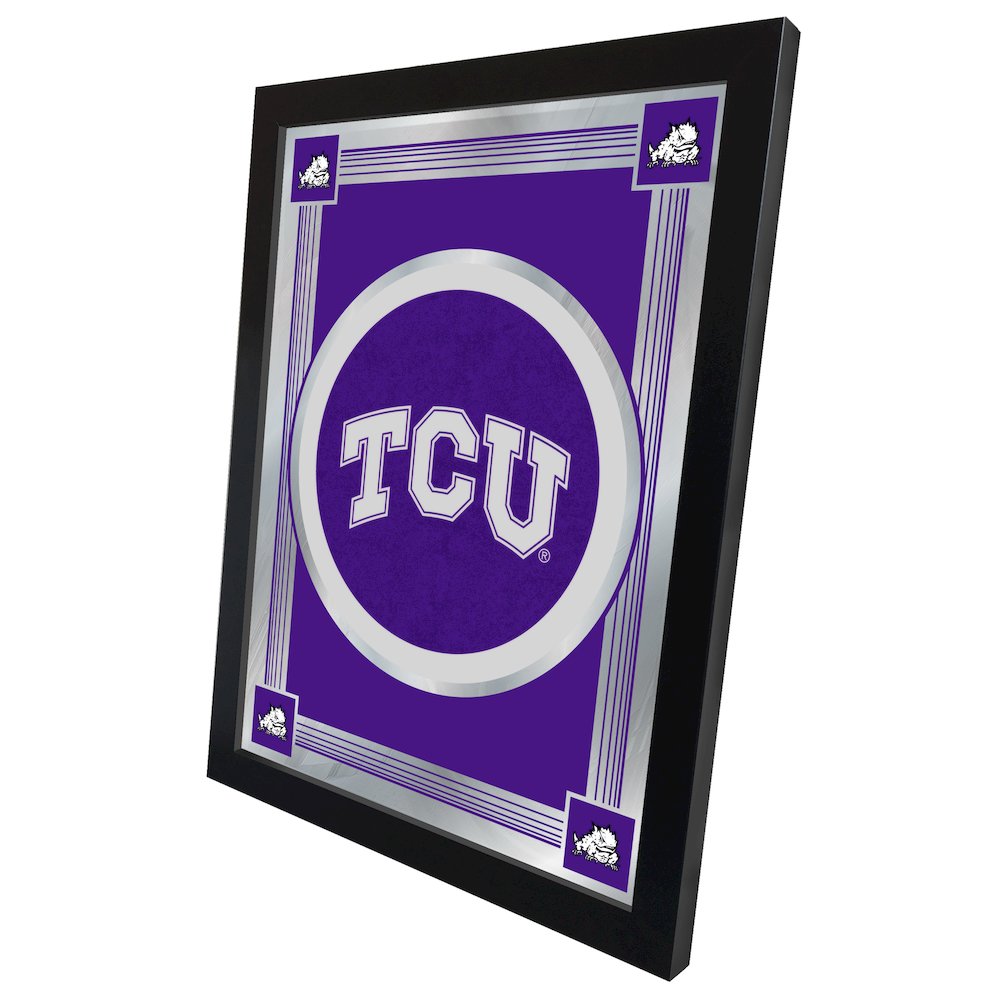TCU 17" x 22" Logo Mirror. Picture 2