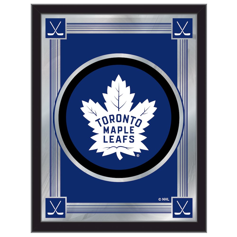 Toronto Maple Leafs 17" x 22" Logo Mirror. Picture 1